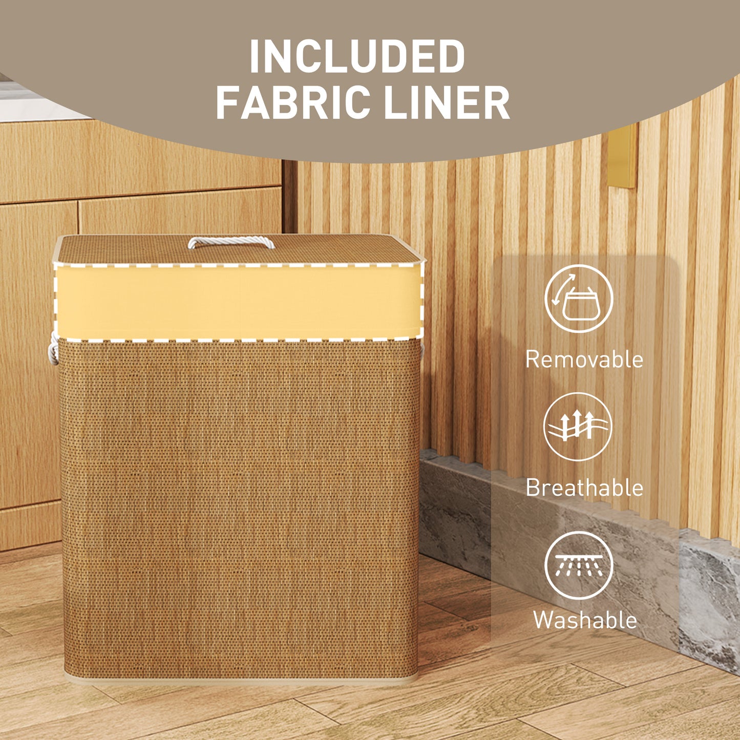 Bamboo Laundry Basket