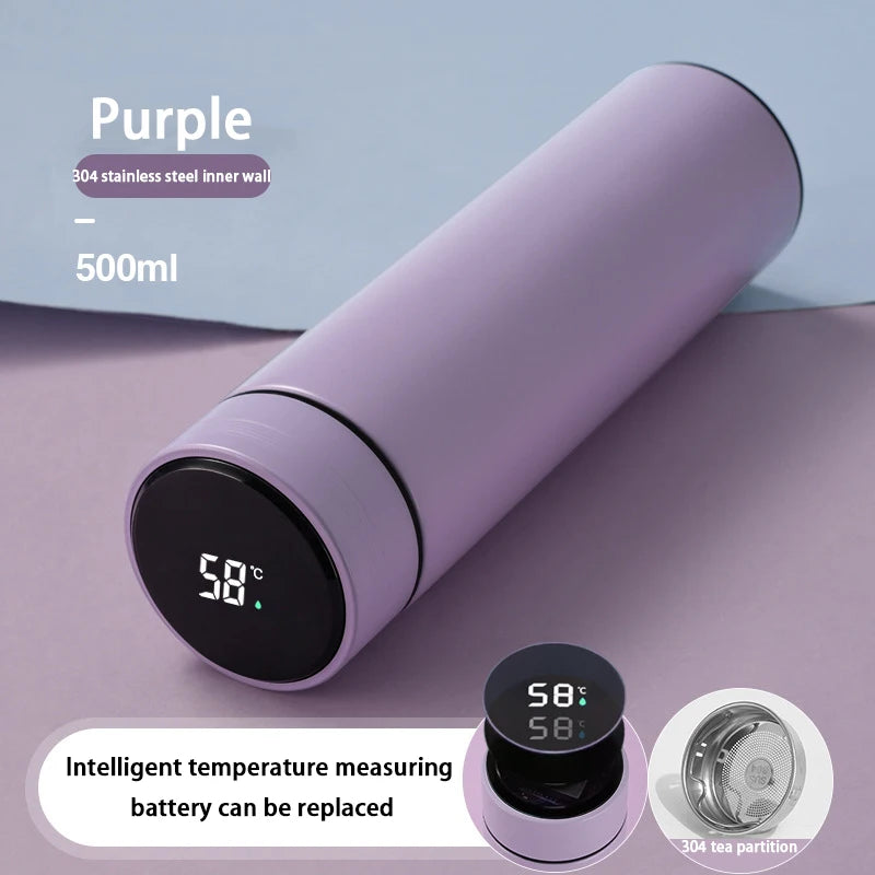 Smart Stainless Steel Digital Water Bottle