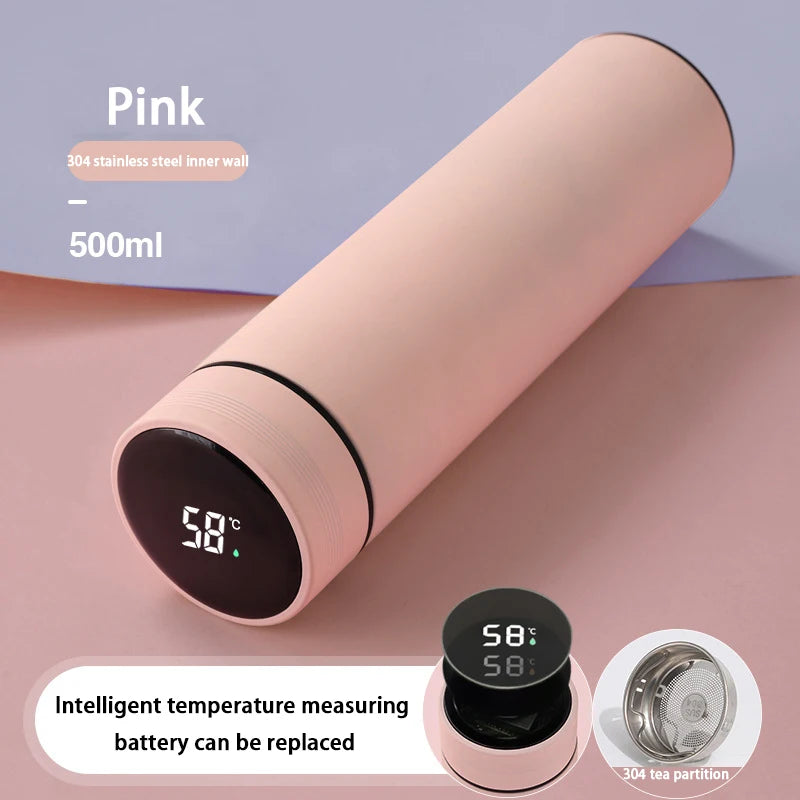Smart Stainless Steel Digital Water Bottle