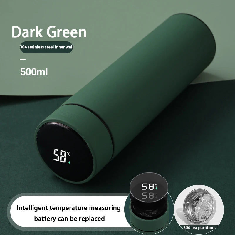 Smart Stainless Steel Digital Water Bottle