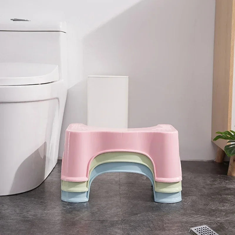 Bathroom Squatty Potty Toilet Stool- Children, Pregnant Woman Seat, Toilet Foot Stool for Adult Men Women, Old People